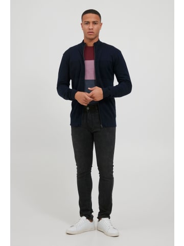 INDICODE Strickjacke IDErnoldo in Dunkelblau