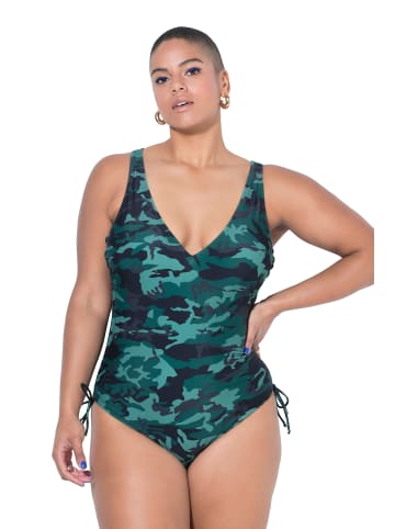 Studio Untold Badeanzug in mattgrün