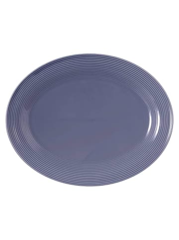 Seltmann Weiden Servierplatte Beat Color Glaze 35 x 28 cm in Fliederblau