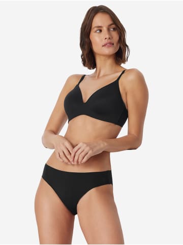 Schiesser Slip Invisible Light in schwarz, nachtblue