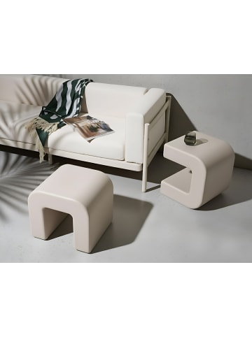 Beliani 2er-Set Beistelltisch MOZIA in Grau