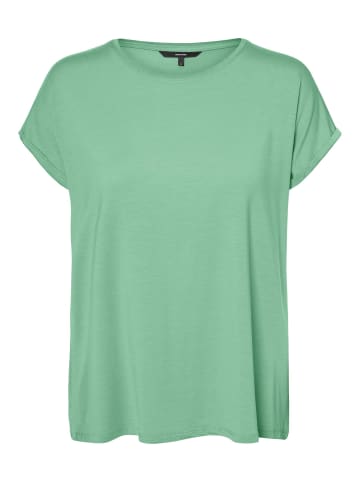 Vero Moda Basic Stretch T-Shirt VMAVA in Grün-4