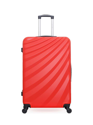 WAVE PARIS 4 tlg. Kofferset DANUBE-M in Rot (95L/64L/37L/26L)