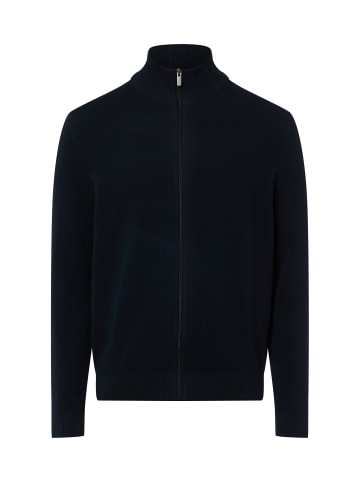 Nils Sundström Strickjacke in marine - 0004