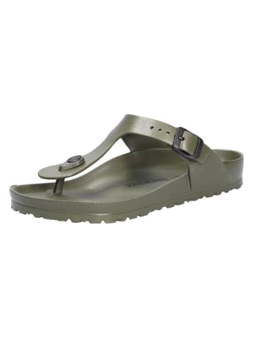 Birkenstock Tieffußbett Pantolette in grün