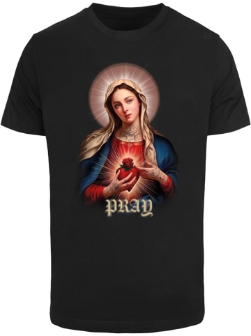Mister Tee T-Shirt "Praying Mary Tee" in Schwarz