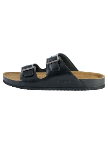 Redskins Ledersandalen Kalifornien Schwarz