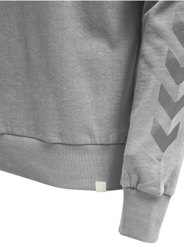 Hummel Sweatshirt Hmllegacy Chevron Sweatshirt in GREY MELANGE