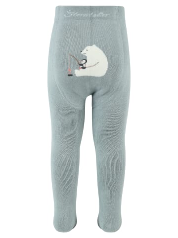 Sterntaler Strumpfhose Eisbär in blaugrau