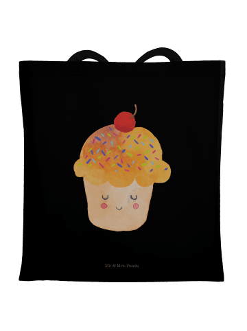 Mr. & Mrs. Panda Schultasche Cupcake ohne Spruch in Schwarz