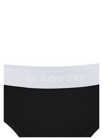 Lotto Panty Comfort 3er Pack black