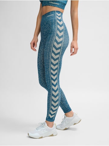 Hummel Hummel Leggings Hmlmt Yoga Damen Schnelltrocknend Nahtlosen in STARGAZER/SILVER LINING