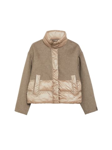 comma Wolljacke in taupe - 0001