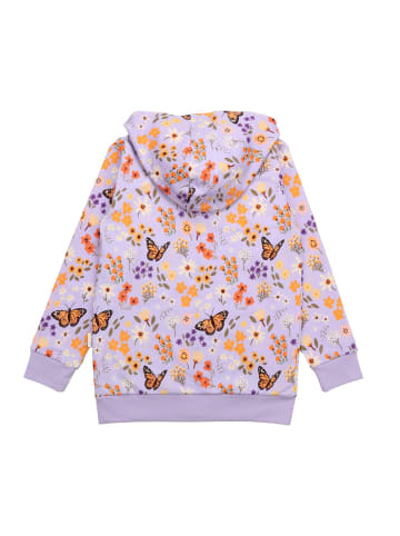 Walkiddy Sweatjacke Flowers and Butterflies-Sweat Jacket