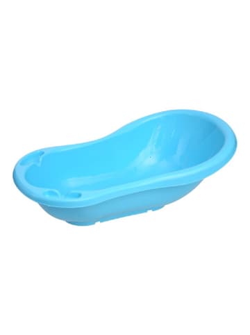 Lorelli Babybadewanne mit Ablagefächer in blau