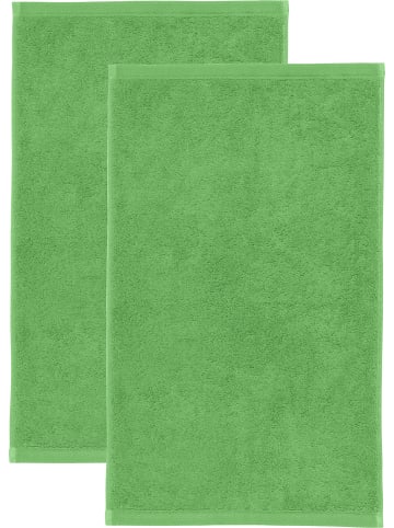 Erwin Müller Frottier Gästetuch 2er-Pack Heidenheim in grün
