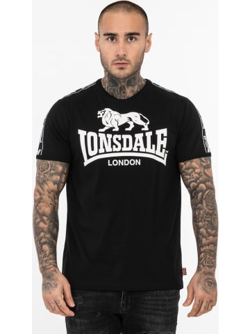 Lonsdale T-Shirt "Stour" in Schwarz