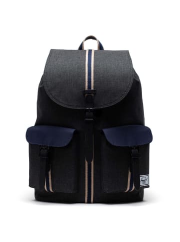 Herschel Dawson 20.5 - Rucksack 42.5 cm (black crosshatch/peacoat) in black crosshatch/peacoat