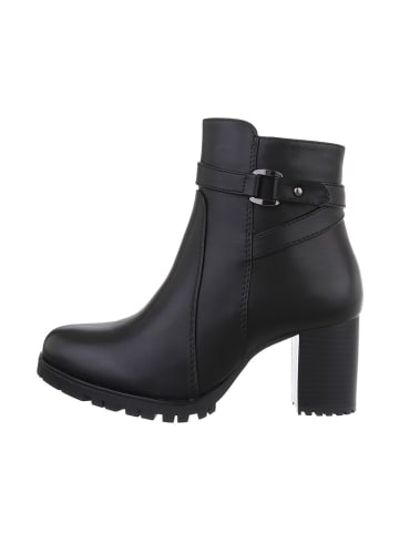 Ital-Design Stiefelette in Schwarz