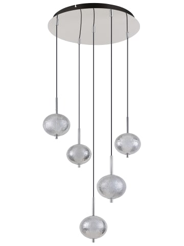 Globo lighting Hängeleuchte "AIDA" in silver