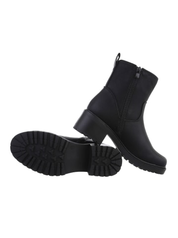 Ital-Design Stiefelette in Schwarz