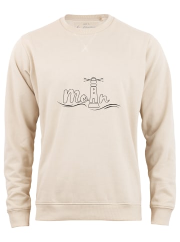 Cotton Prime® Sweatshirt Leuchtturm Moin in Beige