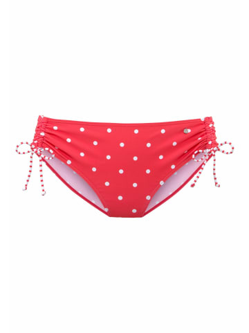 S. Oliver Bikini-Hose in rot-weiß