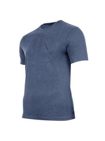Armani Exchange T-Shirt 1er Pack in Graublau