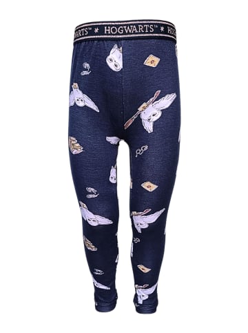 Harry Potter Leggings mit Glitzerdetails Harry Potter Hedwig in Dunkelblau