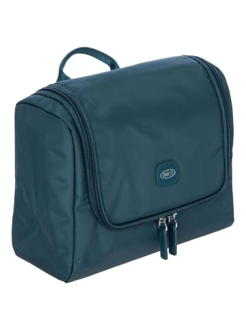 BRIC`s Positano - Kulturbeutel zum Aufhängen 27 cm (emerald green) in sea green