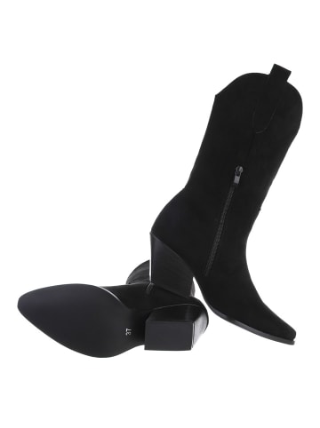 Ital-Design Stiefel in Schwarz