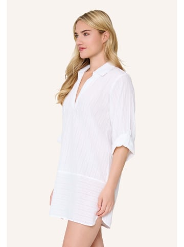 Linga Dore Linga Dore Pyjama Kleid in Weiß