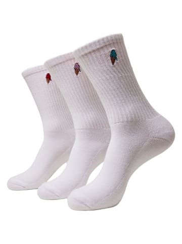 Mister Tee Socken in white