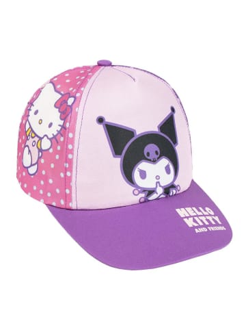COFI 1453 Hello Kitty Kuromi Cap Kinder Baseball Kappe verstellbar Polyester in Lila