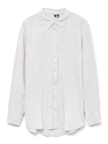 Vero Moda Langarmbluse in Snow White