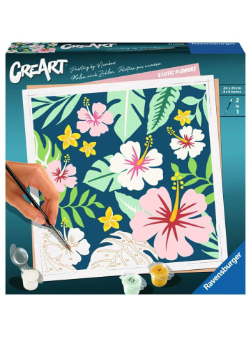 Ravensburger Malprodukte Exotische Blumen CreArt Adults Trend 12-99 Jahre in bunt