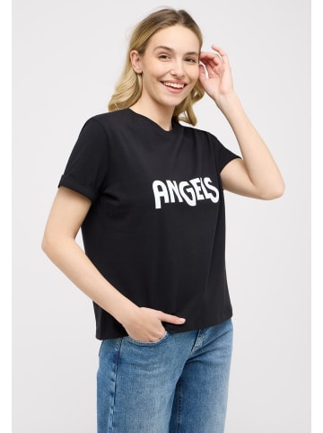 ANGELS  Rundhalsshirt T-Shirt Angels Logo Print in SCHWARZ