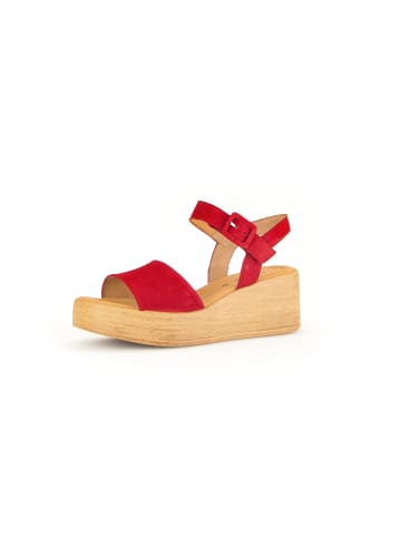 Gabor Fashion Keilsandalette in rot