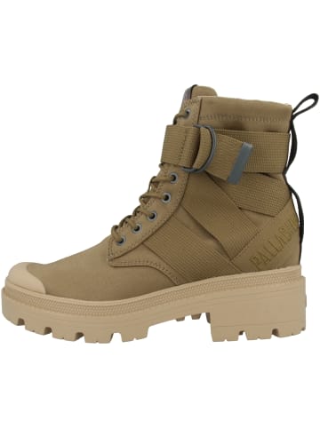 Palladium Schnürboots Pallabase Tact S Textile in gruen