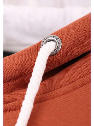 RESLAD Sweatjacke Zipper 3-Colors in camel