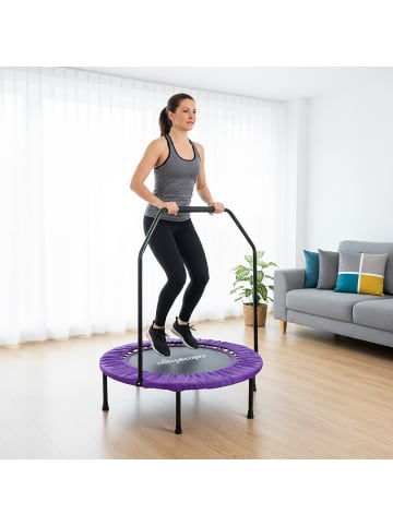 relaxdays Trampolin in Lila - Ø 102 cm