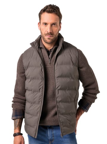 JP1880 Steppweste in mokka