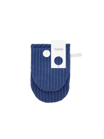 SÖDAHL Mini-Ofenhandschuh Line in Royal Blue