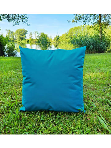 JACK 1x Outdoor Kissenhülle 60x60cm Uni in Petrol