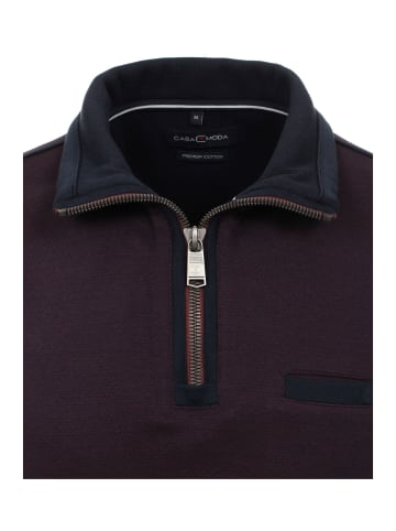 CASAMODA Sweattroyer in Bordeauxrot