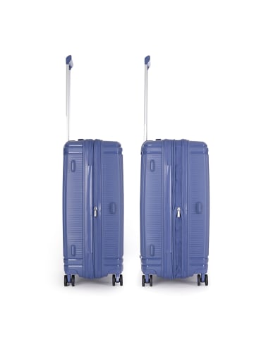 Stratic Straw T 4 Rollen Trolley M 67 cm mit Dehnfalte in navy