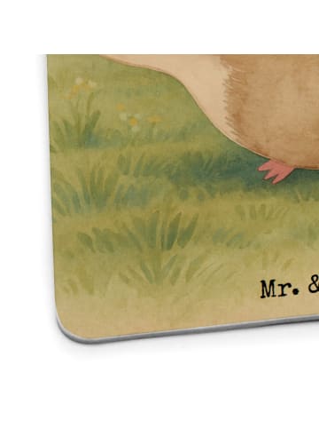 Mr. & Mrs. Panda Tischuntersetzer Meerschweinchen Weisheit Desig... in Weiß