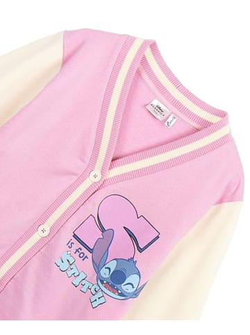 Cerda Sweatjacke Disney Stitch in Rosa