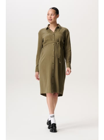 Noppies Still-Kleid Vejen in Dark Olive
