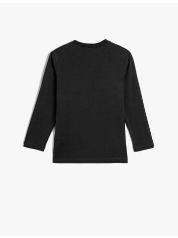 KOTON T-shirt in Anthrazit